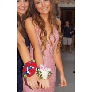 Pink urban outfitters dress